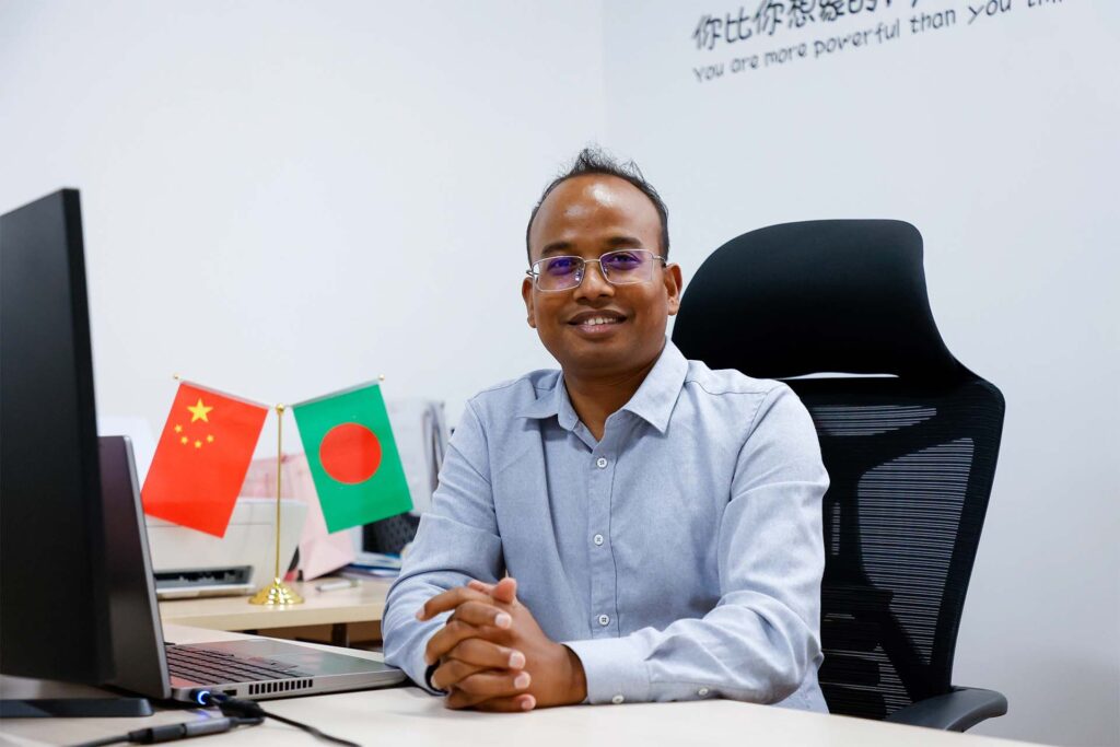 A bridge of China and Bangladesh friendship